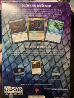 MTG Dungeons of Death Dungeons & Dragons Commander Deck ENG Sealed New Magic - Image 2