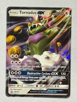 Tornadus GX SM134 Promo SM Black Star Promos Pokemon Near Mint - Image 1