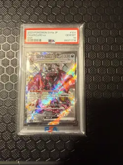 2023 Pokemon Charizard ex Shiny Treasure ex 331/190 Japanese ex SSR PSA 10 GEM - Image 1