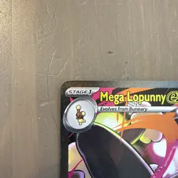 Mega Lopunny EX 128/094 SIR Phantasmal Flames Pokemon Special Illustration Rare - Image 2