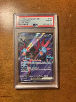 Pokemon White Flare Hydreigon EX 161 PSA 10 - Image 1
