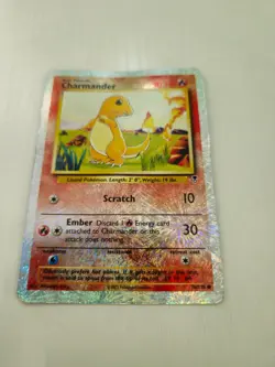 2002 Pokemon Charmander Rev Foil Legendary Collection 70/110 - Image 3