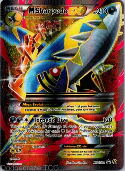 M Sharpedo EX XY200A Promo XY Black Star Promos Pokemon NM - Image 1