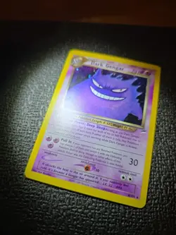 Pokemon Dark Gengar 6/105 Neo Destiny Holo Rare 1st Edition English Card - Image 3