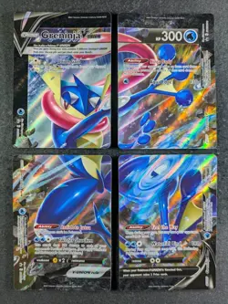2021 Pokemon GRENINJA V-UNION SWSH155-158 Black Star Promo Special Collection EN - Image 1