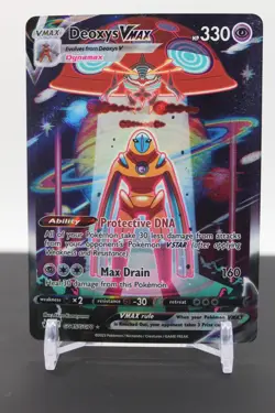 Deoxys VMAX GG45/GG70 Holofoil - Pokemon Crown Zenith: Galarian Gallery - Image 1