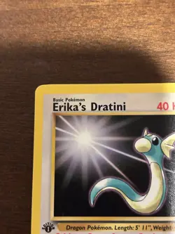 Pokemon TCG Erika's Dratini Gym Heroes 1st Edition Uncommon 42/132 40 HP - Image 5
