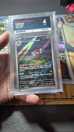 Pokemon TCG Ledian Stellar Miracle Japanese SV7 103/102 ACE 4 AR Art Rare - Image 1