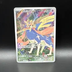 Pokemon TCG | Zacian 100/094 Phantasmal Flames Illustration Rare | Near Mint - Image 1
