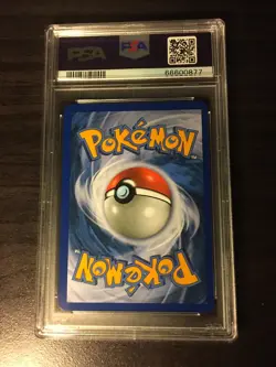 2007 POKEMON D&P MYSTERIOUS TREASURES TYPHLOSION 16/123 HOLO RARE PSA 9 - Image 2