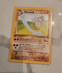 Pokemon TCG Marowak 39/64 Jungle Uncommon 1st Edition WOTC 1999 39/64 - Image 1