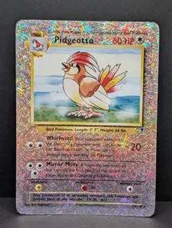 Pidgeotto Pokemon TCG Legendary Collection 34/110 Reverse Holo Rare firework MP - Image 1
