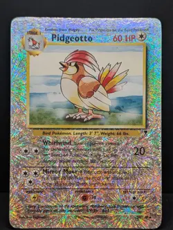 Pidgeotto Pokemon TCG Legendary Collection 34/110 Reverse Holo Rare firework MP - Image 3