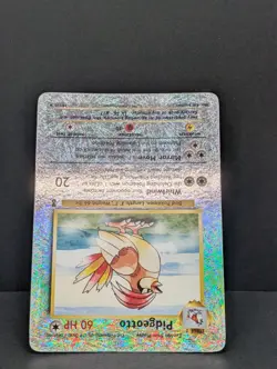 Pidgeotto Pokemon TCG Legendary Collection 34/110 Reverse Holo Rare firework MP - Image 4
