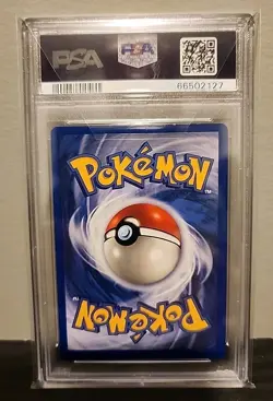 1999 Pokemon German Deutsch Mewtu Mewtwo Holo 1st Edition #10 PSA 8 NM-MT - Image 2