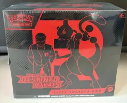 🔥 Pokemon DESTINED RIVALS Elite Trainer Box ETB New Sealed TCG (tear) 🔥 - Image 1