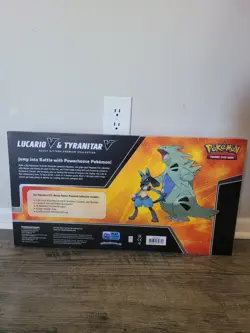 Pokemon Lucario V & Tyranitar V Heavy Hitters Premium Collection Box Booster - Image 5