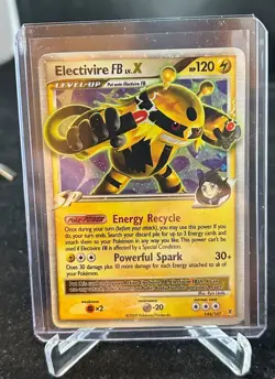 2009 Pokemon TCG Electivire FB LV.X 144/147 Platinum Supreme Holo Ultra Rare - Image 1