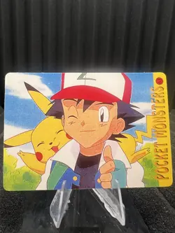 Pokemon Vintage Pocket Monsters Vending HOLO Prism Sticker Bandai 1999 Nintendo - Image 2