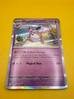 Wigglytuff 084/193 Holo Rare Pokemon Paldea Evolved NM - Image 1