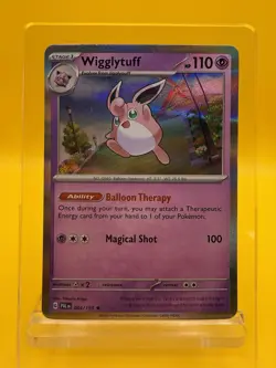Wigglytuff 084/193 Holo Rare Pokemon Paldea Evolved NM - Image 3