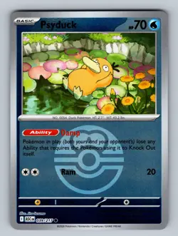 Psyduck - (Love Ball) 039/217 Reverse Holo ME: Ascended Heroes NM Pokemon TCG - Image 1