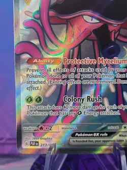 Toedscruel EX 213/091 Shiny Ultra Rare Pokemon Scarlet & Violet Paldean Fates - Image 5