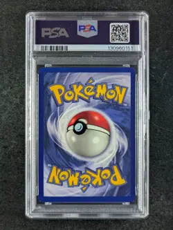 1999 Pokemon RATTATA 61/102 Base Set Unlimited Common English PSA 8 - Image 2