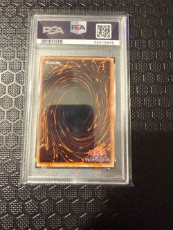 2001 YU-GI-OH! JAPANESE PREMIUM PACK 4 #P402 DARK MAGICIAN PSA 8 - Image 2
