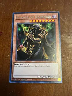 Invader of Darkness - TAMA-EN046 - Rare Yugioh! Yu-Gi-Oh! Nice! 1st - Image 1