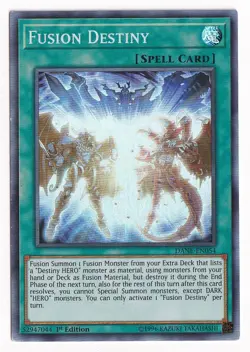 Yugioh! VLP Fusion Destiny - DANE-EN054 - Super Rare - 1st Edition - Image 1