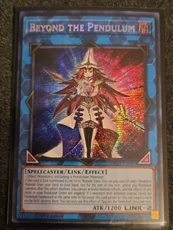 Yugioh Beyond the Pendulum Prismatic Secret MP23-EN087 1st NM - Image 1