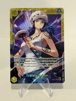 One Piece CCG English Trafalgar Law SEC EB03-062 NM Heroine Edition - Image 1