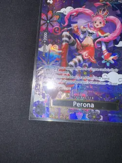 Perona OP06-093 OP14 SP English Alternate Art The Azure Sea's Seven One Piece - Image 2