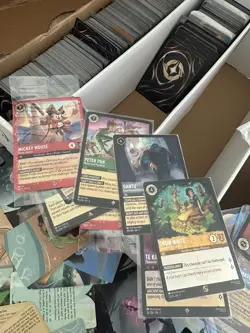 Disney Lorcana TCG Mixed Card Lot with Tokens and Accessories - Image 3
