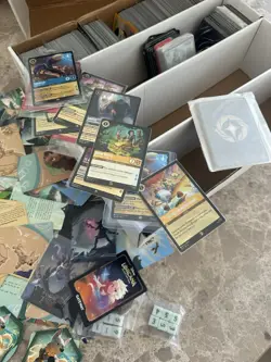 Disney Lorcana TCG Mixed Card Lot with Tokens and Accessories - Image 5