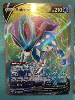Pokemon Card LOT Suicune & Empoleon V FULL ART 173/203 145/163 SWSH NM/M - Image 2