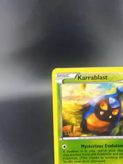Pokemon Karrablast Staff Stamp Championship Series Promo 9/101 NM Card - Image 2