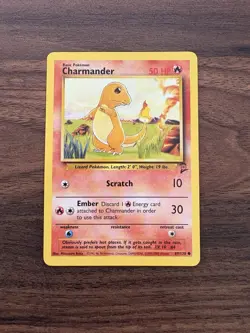 Charmander Base Set 2 #69/130 Common Pokemon Card LP - Image 1