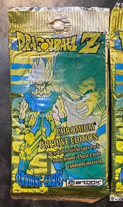 Dragon Ball Z Chromium Archive Edition Trading Cards Booster Pack - Image 1