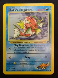 MISTY'S MAGIKARP - 88/132 - GYM CHALLENGE - POKEMON CARD - LP - Image 1