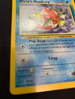 MISTY'S MAGIKARP - 88/132 - GYM CHALLENGE - POKEMON CARD - LP - Image 2