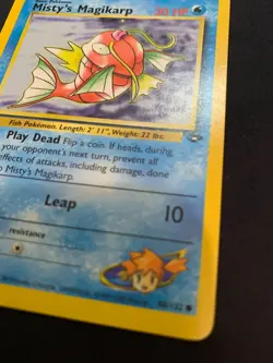 MISTY'S MAGIKARP - 88/132 - GYM CHALLENGE - POKEMON CARD - LP - Image 3