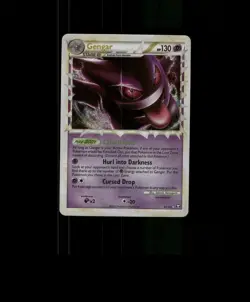 FAN-ART READ DESCRIPTION BELOW SPARKLING HOLO Gengar Card Pokemon Card p2 - Image 1