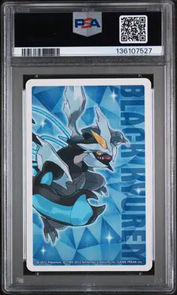 2012 POKEMON BLACK 2 PLAYING CARDS 2 OF SPADES GOLETT PSA 9 - Image 2