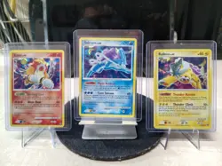 Vintage Pokemon Card Lot Suicune 19/132 Raikou 16 Entei 4 DPBP Cracked Ice Holo - Image 1