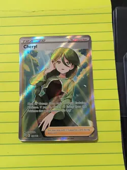 Cheryl 159/163 Full Art Trainer Battle Styles Ultra Rare Pokemon Card Near Mint - Image 1