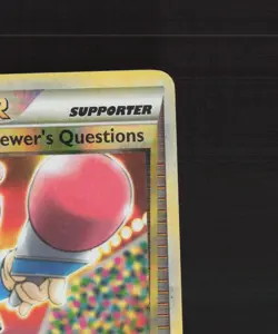 Interviewer's Questions 77/95 Unleashed Reverse Holo Pokemon Card LP - Image 4