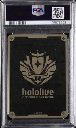 2024 HOLOLIVE OFFICIAL CARD GAME JPN HBP02-QUINTET SPCTRM NINOMAE INA'NIS PSA 10 - Image 2