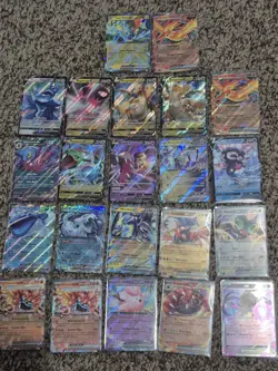 Pokemon 20 Card V/EX Double Rare Card Lot - Dragonite, Rayquaza & More! - Image 1